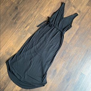 A New Day Black Maxi Dress with Tie
